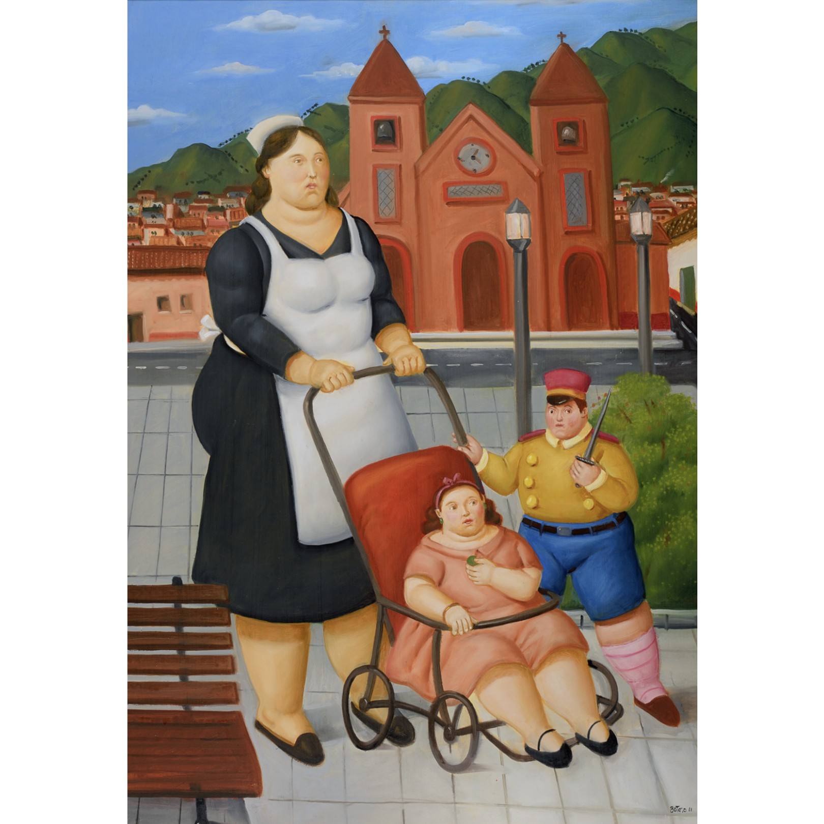 LA BAMBINAIA - FERNANDO BOTERO - Galeries Bartoux