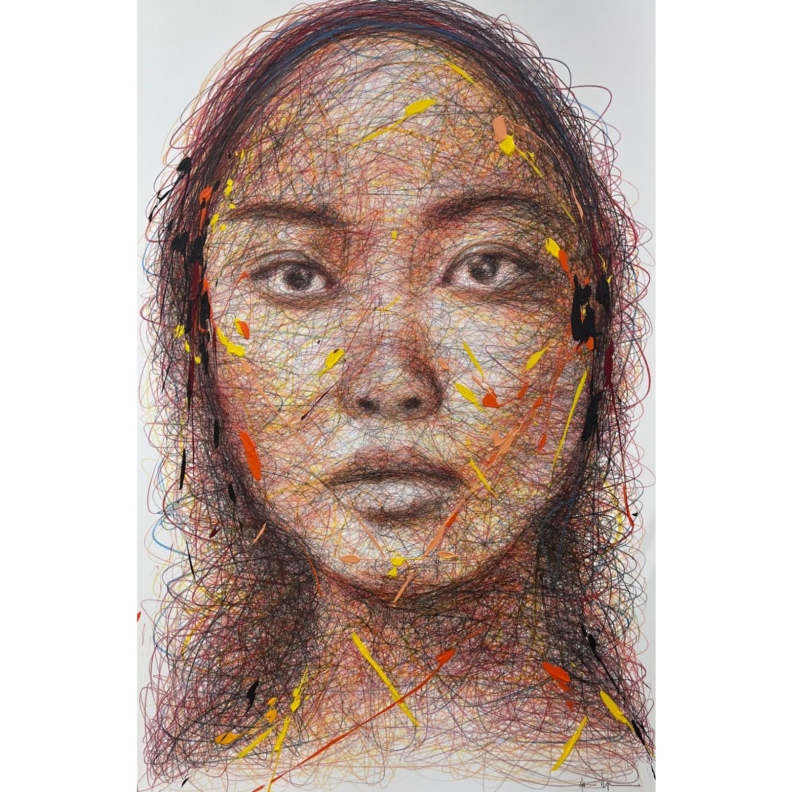 PORTRAIT DE FEMME - HOM NGUYEN - Galeries Bartoux