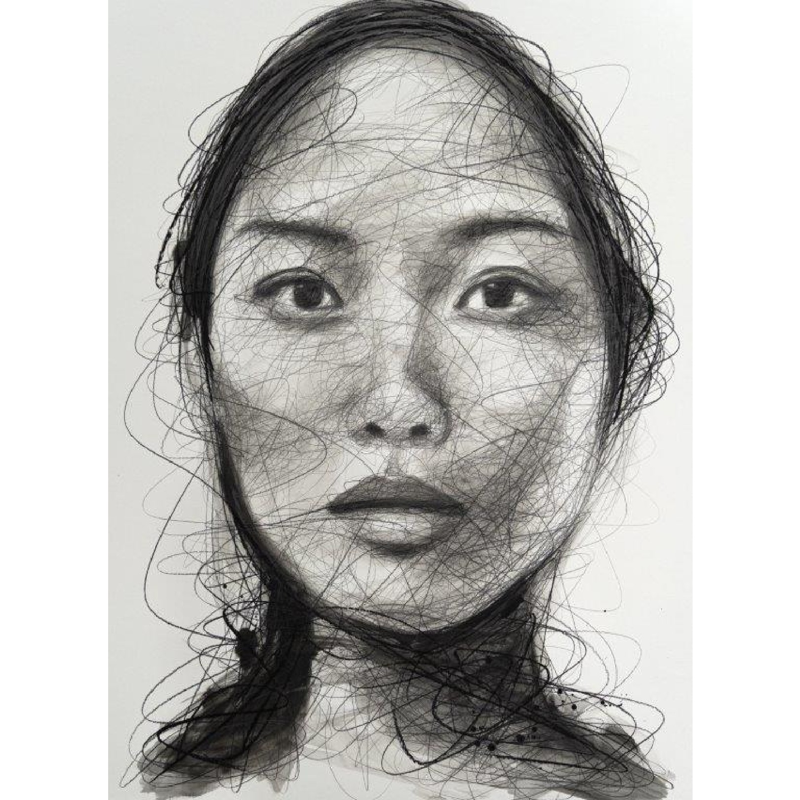 PORTRAIT DE FEMME - HOM NGUYEN - Galeries Bartoux