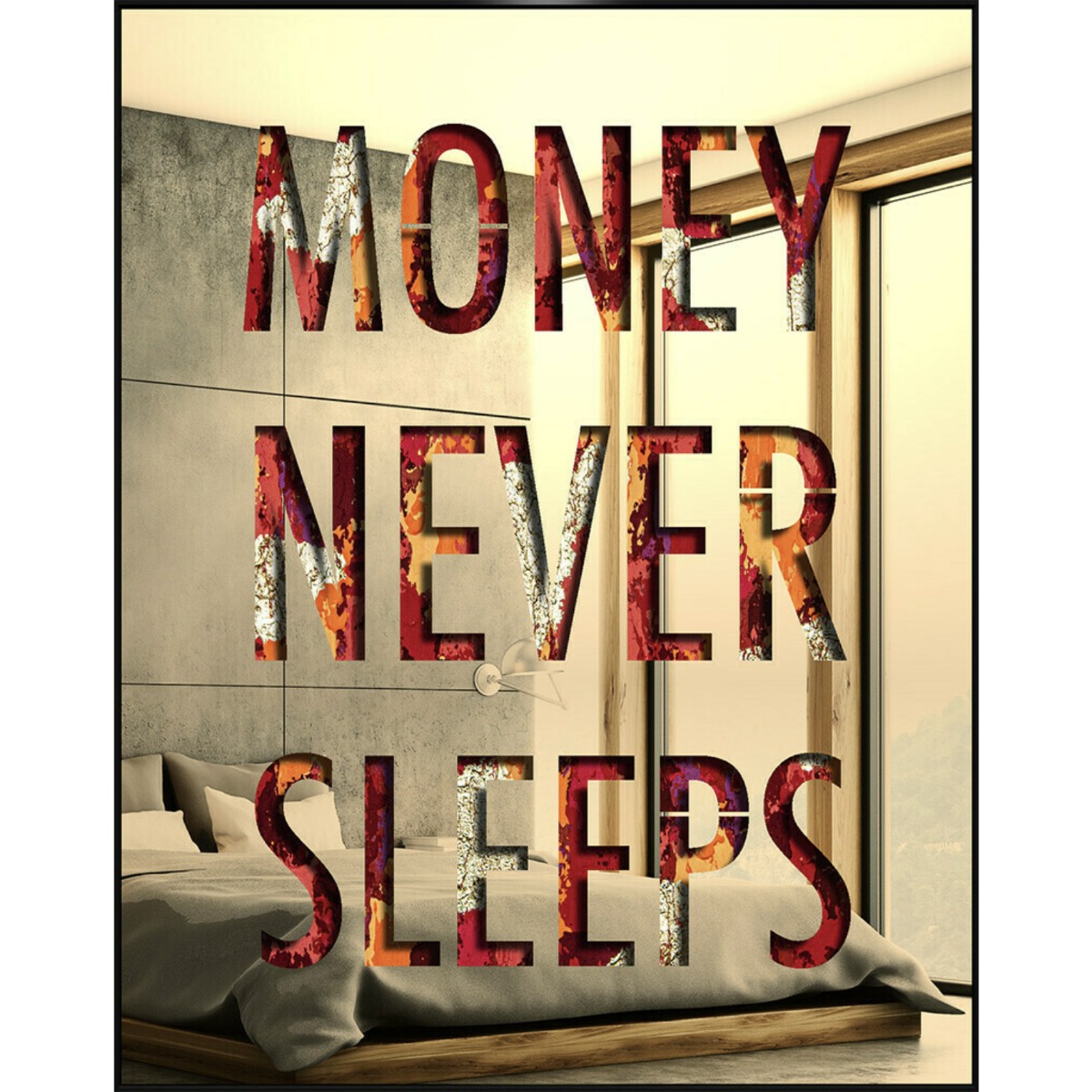 MONEY NEVER SLEEPS - DEVIN MILES - Galeries Bartoux