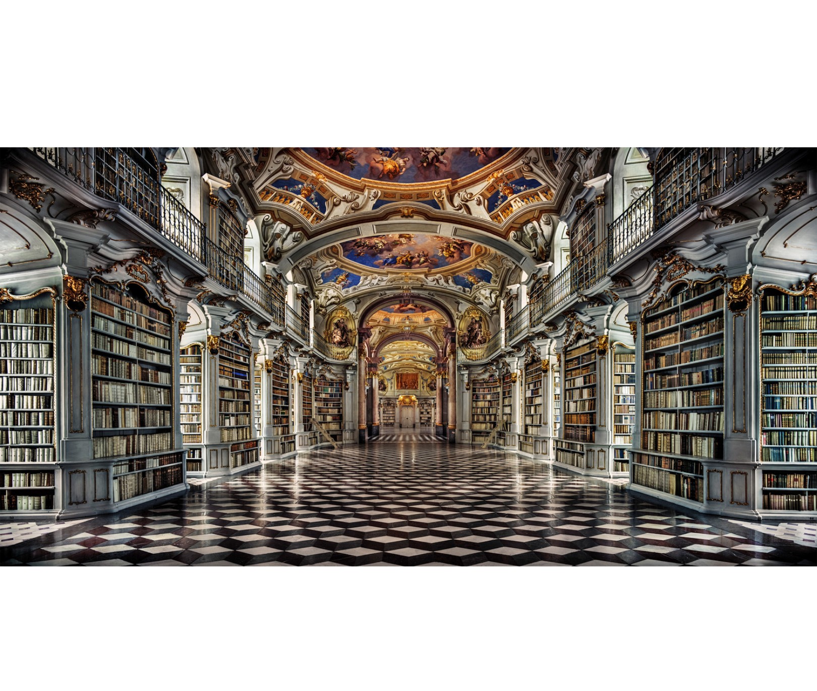 Admont Abbey Library - CHRISTIAN VOIGT - Galeries Bartoux