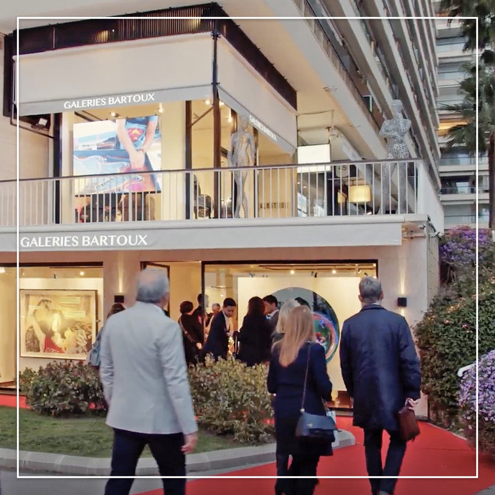 GALERIE BARTOUX CANNES CELEBRATES ITS FIRST BIRTHDAY! - Galeries Bartoux